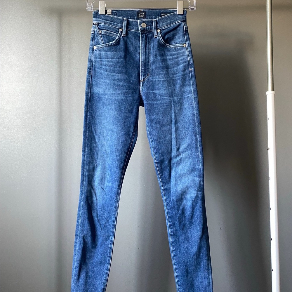 Citizens of Humanity Chrissy Uber high rise skinny jeans